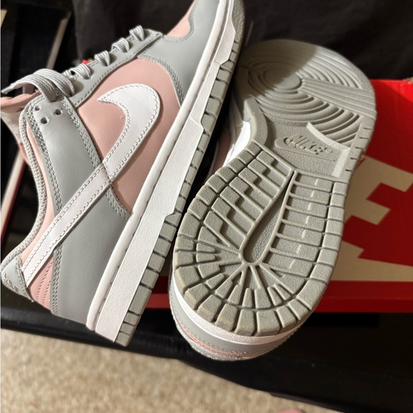 Nike Blush Pink and Light Gray Sneakers - Picture 4 of 6